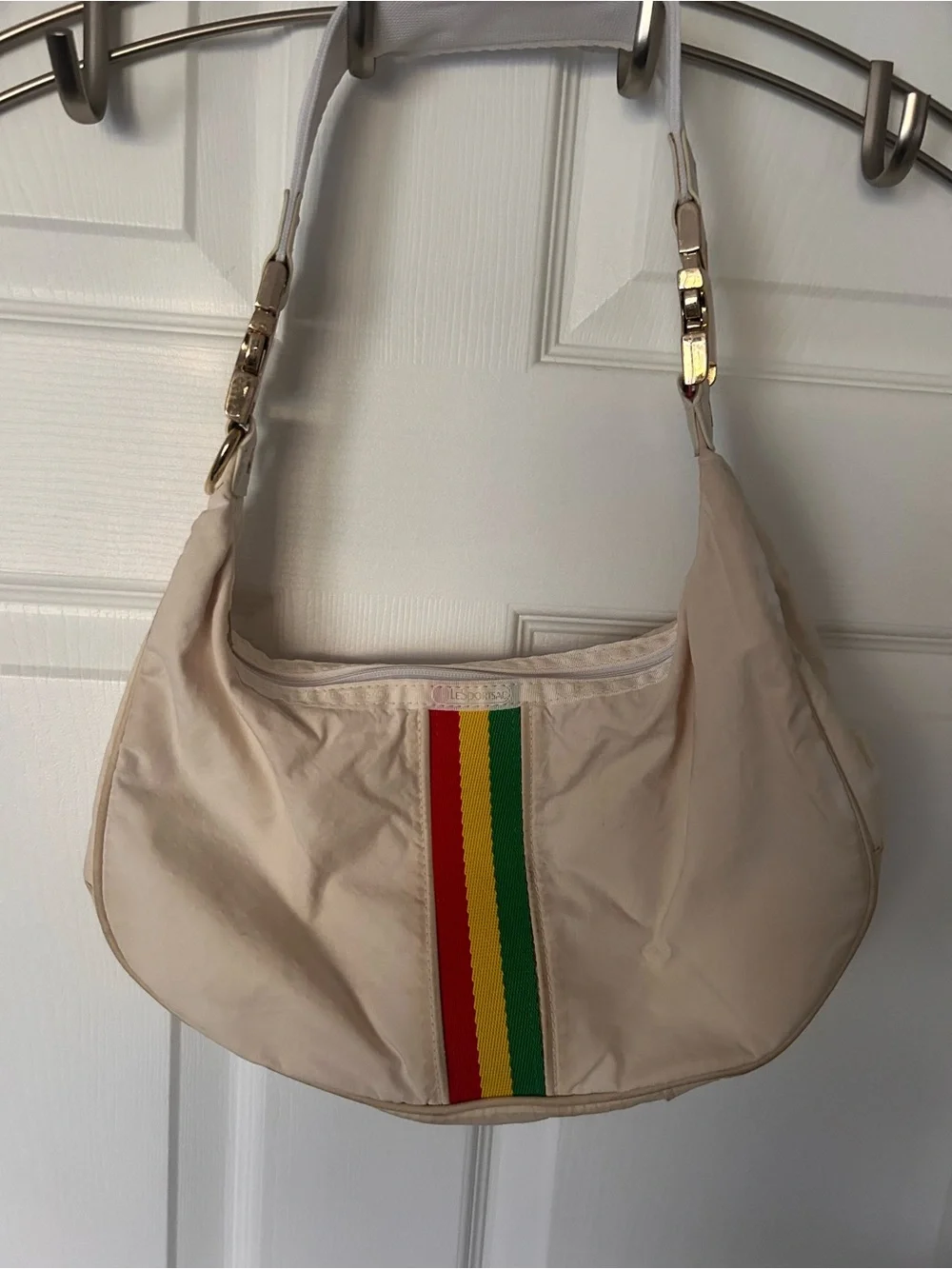 Lesportsac L.A.M.B. by Gwen Stefani Shoulder Bag with Rasta Stripe